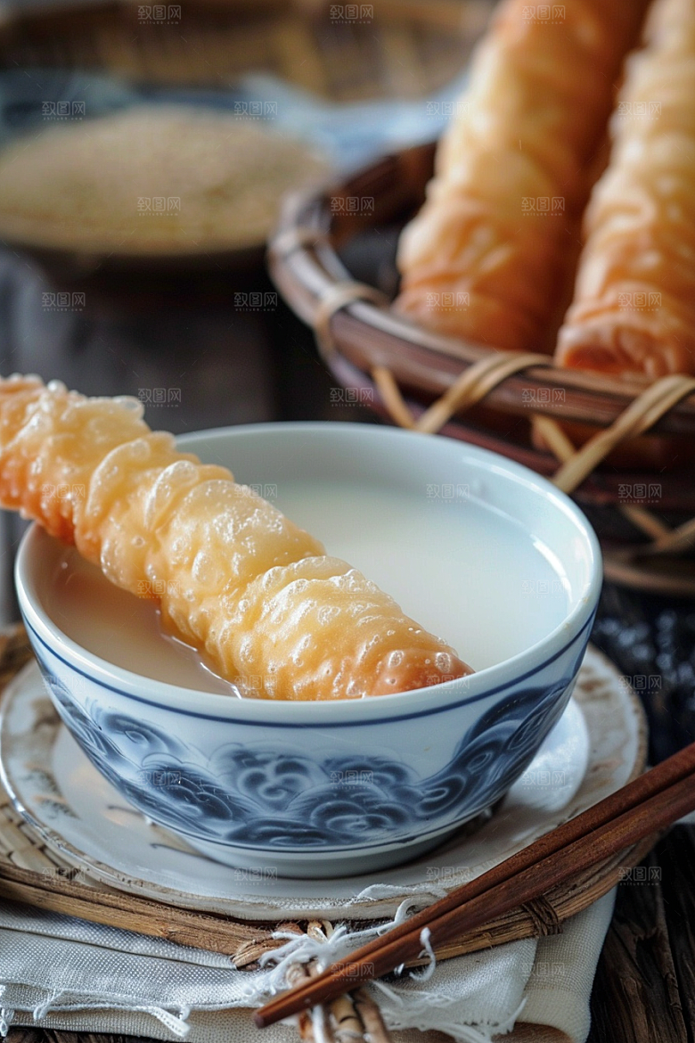 豆浆豆奶饮品自然摄影图