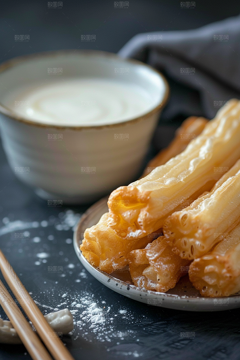 豆浆豆奶能量餐饮品摄影图