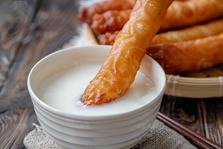 豆浆豆奶饮品日系摄影图