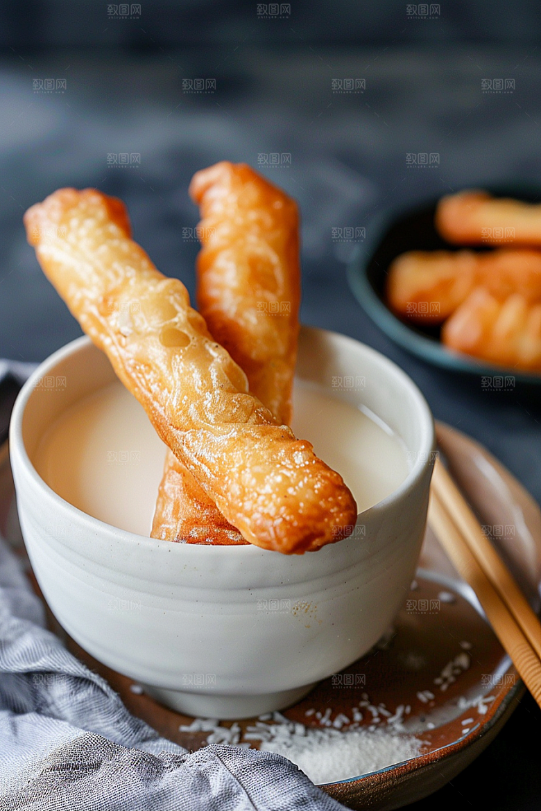 豆浆豆奶饮料美食摄影图