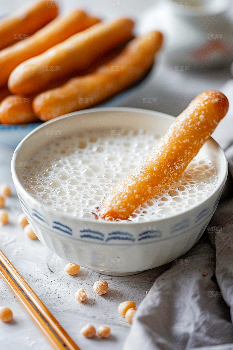 豆浆豆奶早饭牛奶摄影图