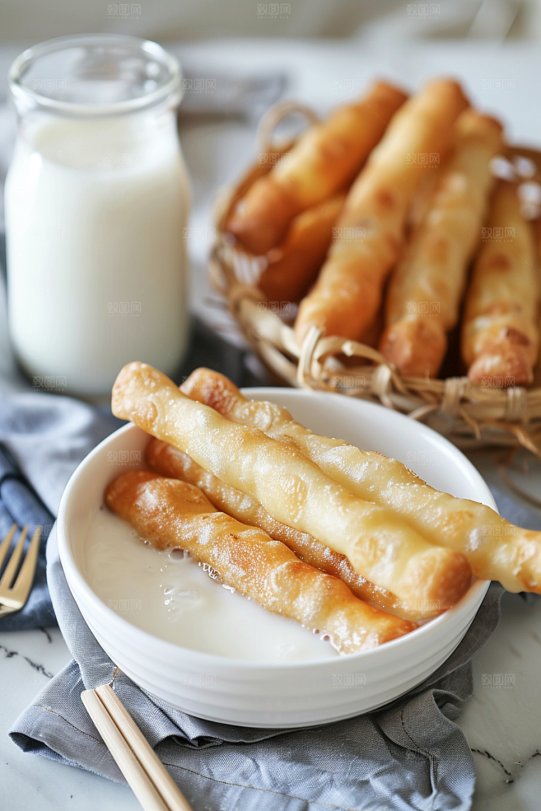 豆浆豆奶牛奶饮料摄影图