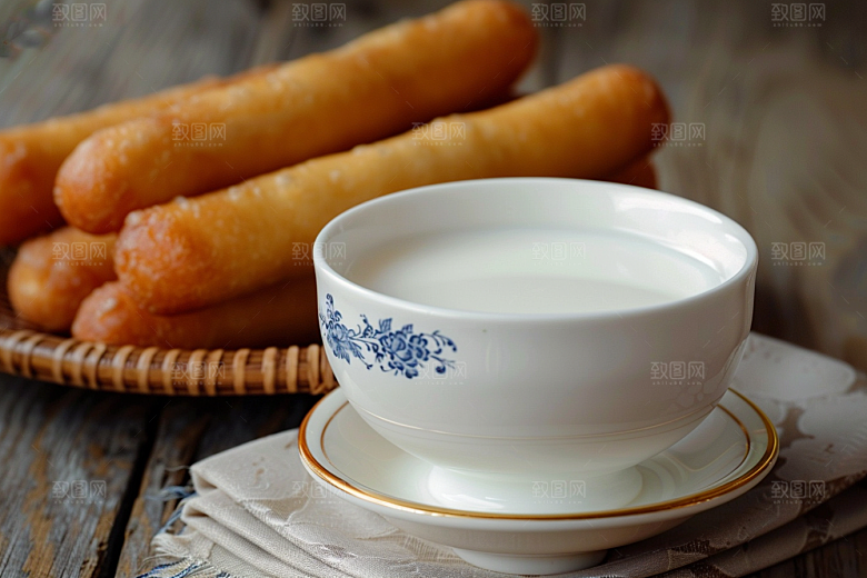 豆浆豆奶谷物美食摄影图