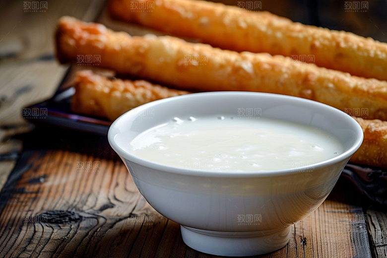豆浆豆奶高清牛奶摄影图