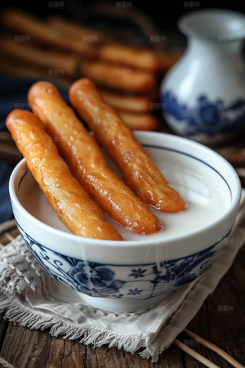 豆浆豆奶美食自然摄影图
