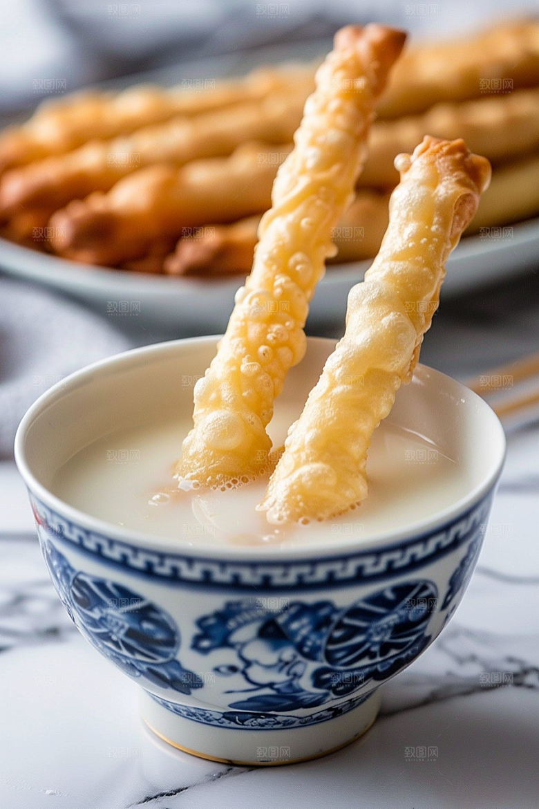 豆浆豆奶日系牛奶摄影图