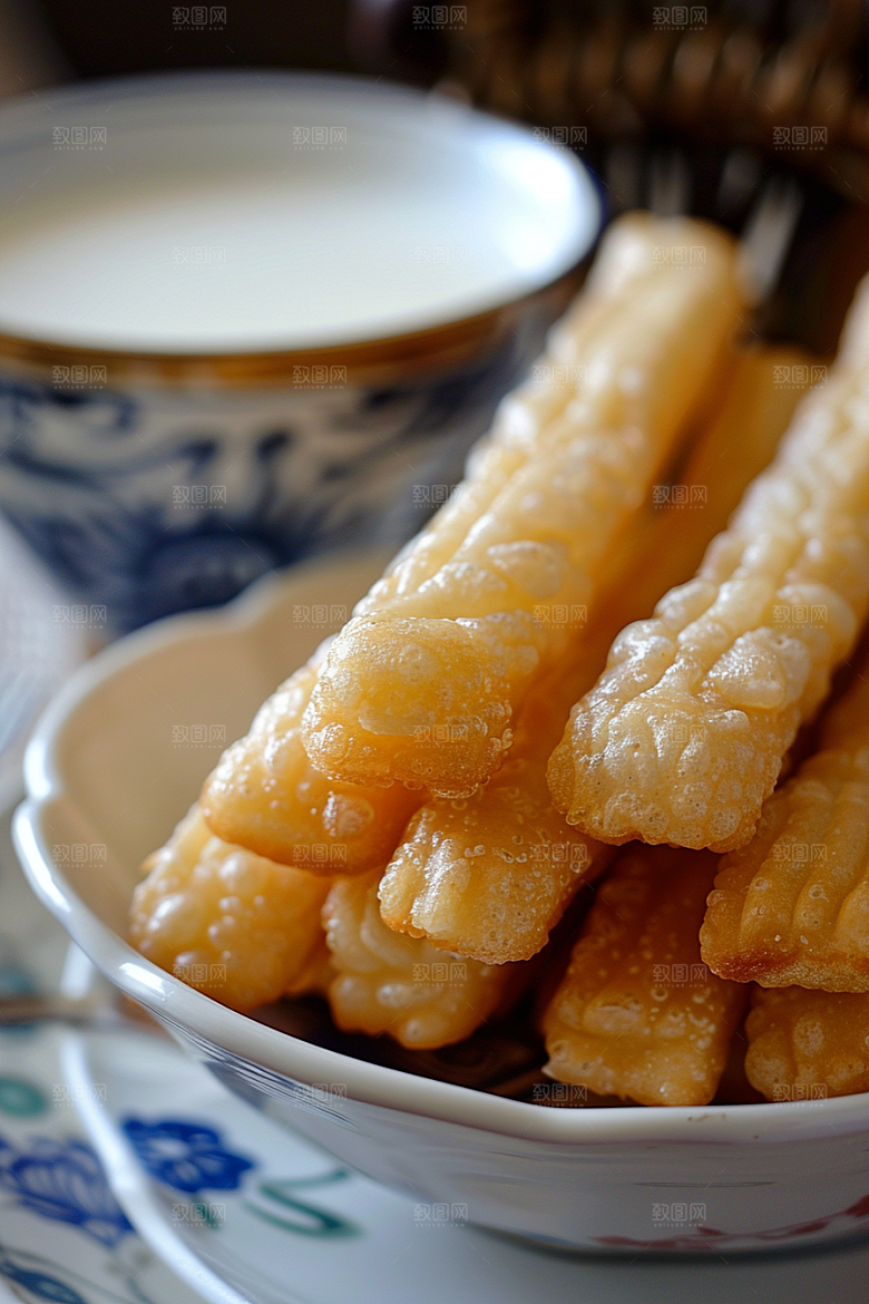 豆浆豆奶日系玻璃瓶摄影图