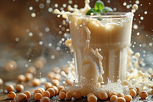 豆浆豆奶日系高清摄影图