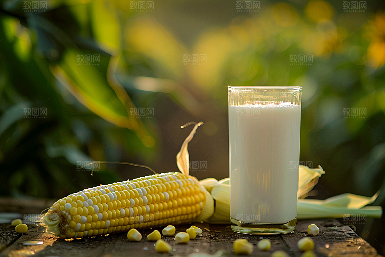 豆浆豆奶高清牛奶摄影图