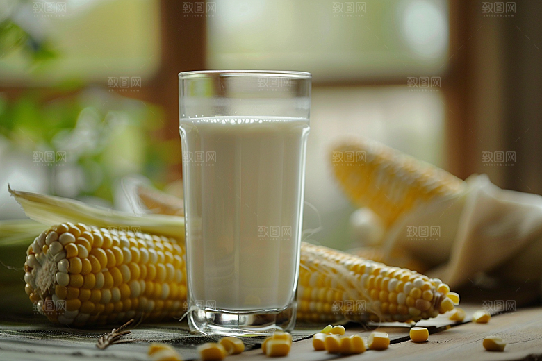 豆浆豆奶饮品奶瓶摄影图