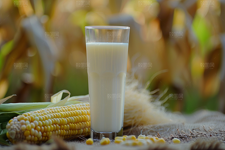 豆浆豆奶自然牛奶摄影图