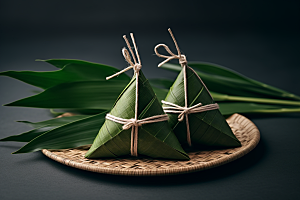 端午节粽子传统小吃文化传承摄影图