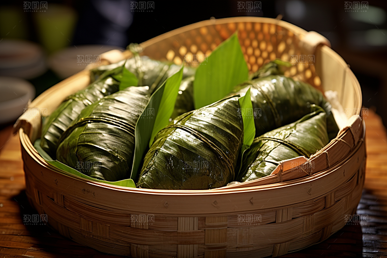 端午节粽子糯米粽肉粽文化传承摄影图