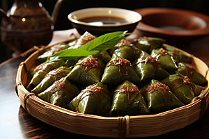 端午节粽子文化传承美食摄影图