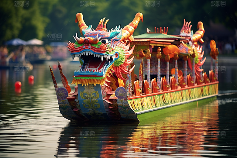 端午划龙舟传统文化庆祝摄影图