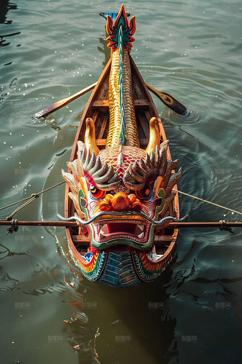 端午划龙舟庆祝划船摄影图
