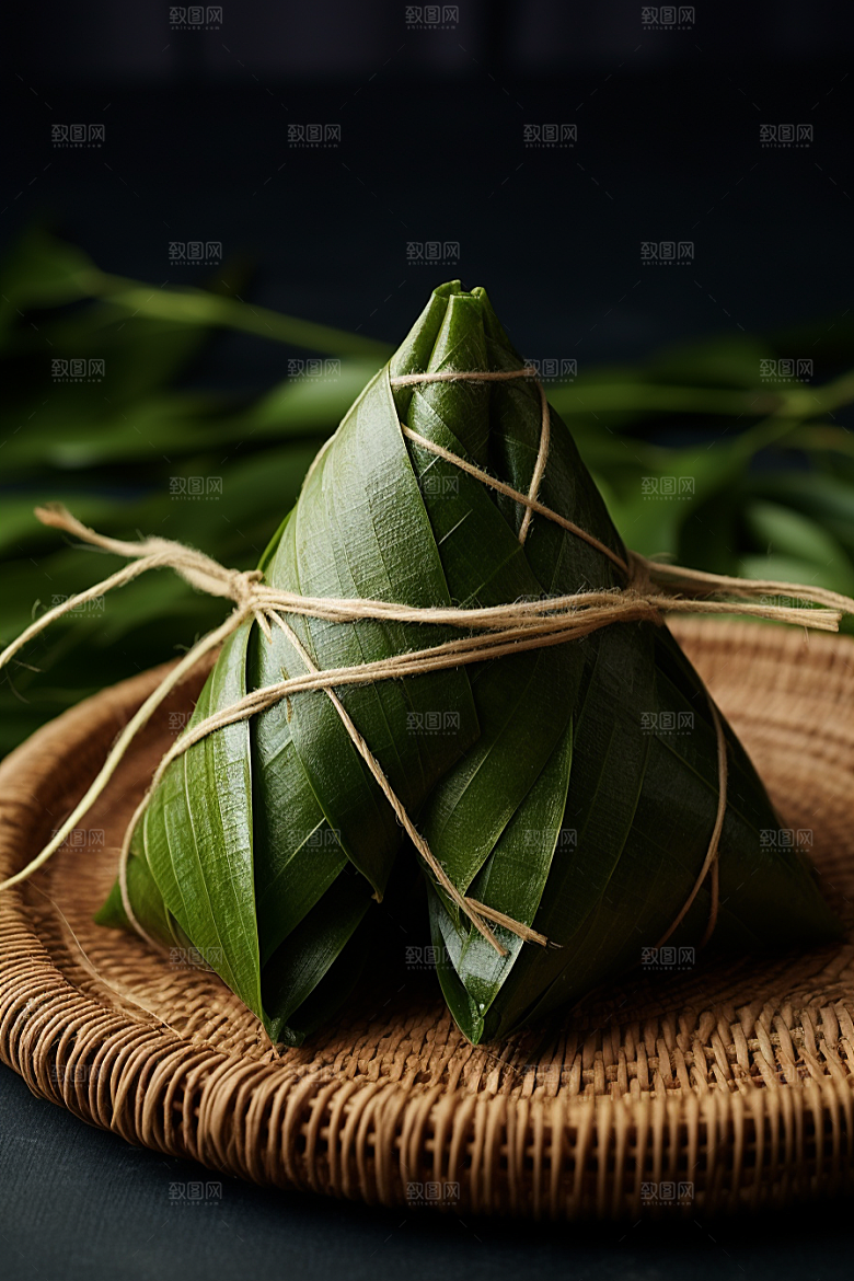粽子包粽子自然摄影图