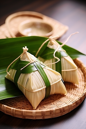 粽子节日节气传统美食摄影图