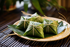 粽子节日节气传统美食摄影图