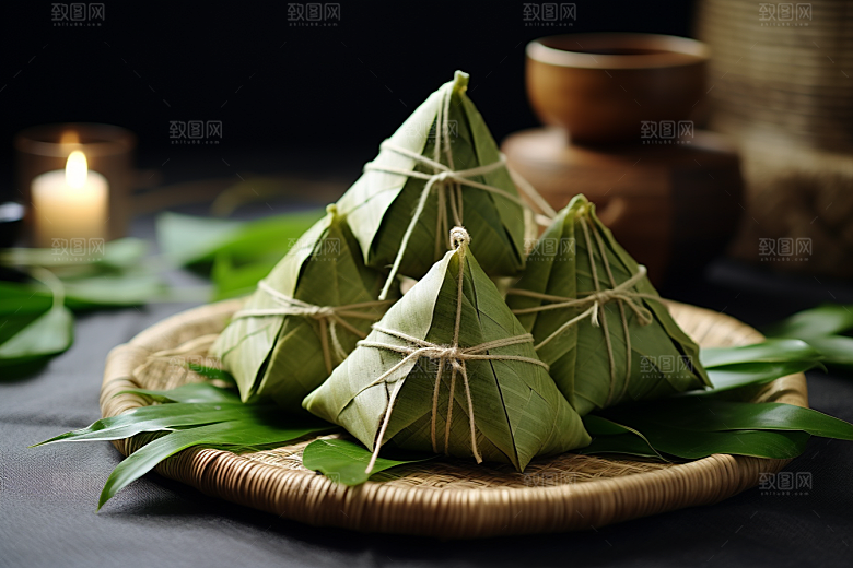 粽子高清端午节摄影图