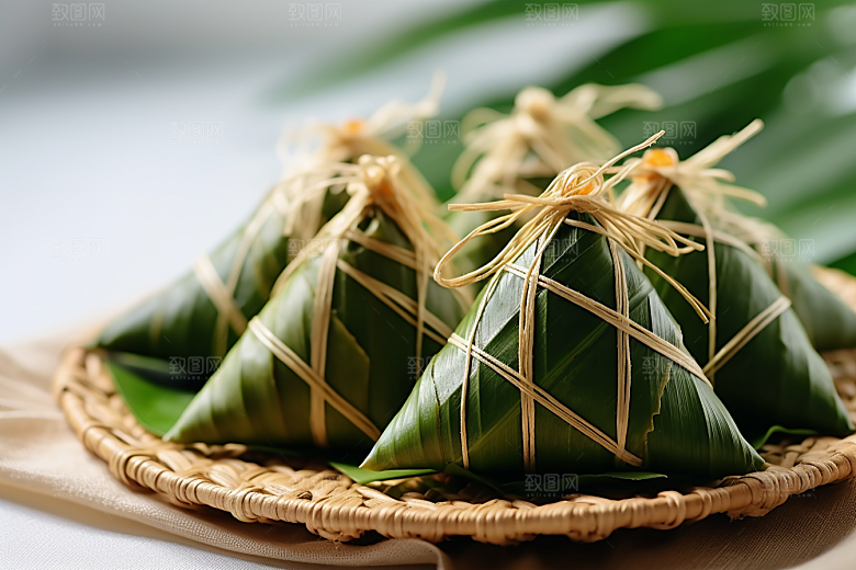 粽子美味节日节气摄影图