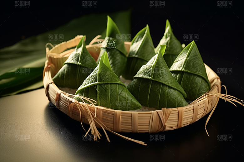 粽子端午节高清摄影图
