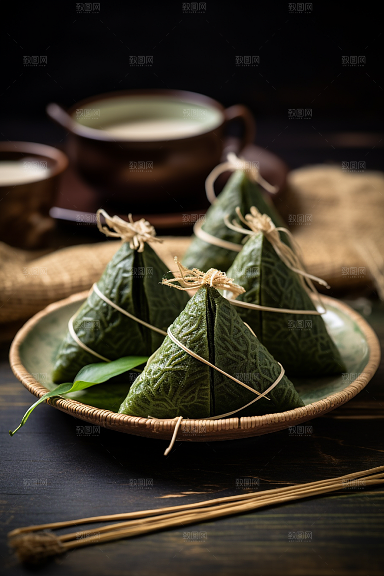 粽子端午节高清摄影图