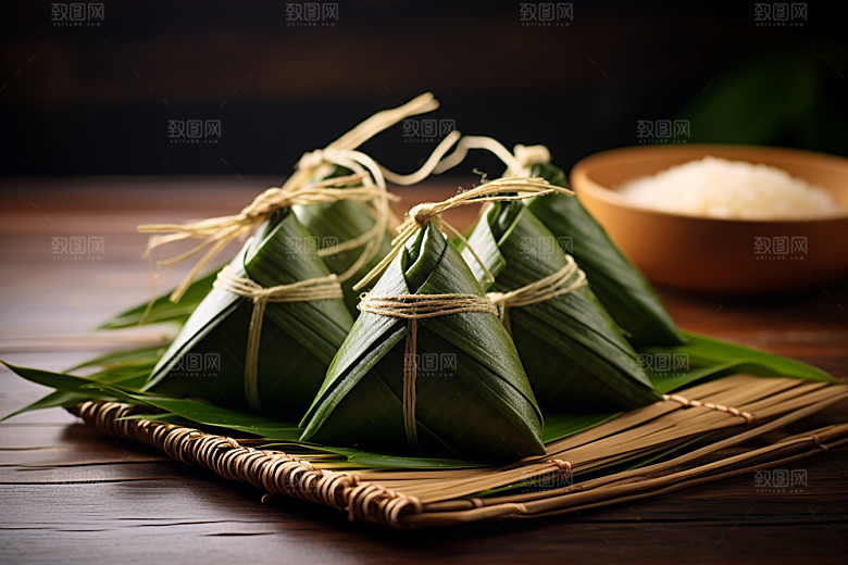 粽子自然端午节摄影图