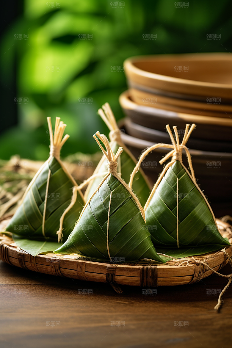 粽子美味节日节气摄影图