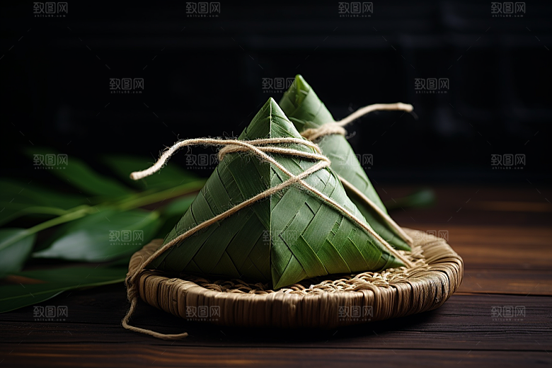粽子高清美味摄影图