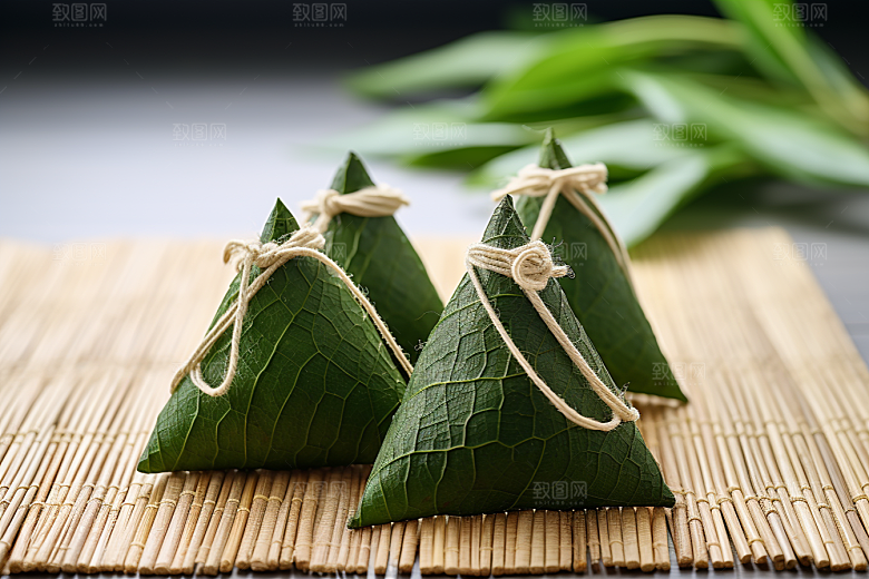粽子美味自然摄影图