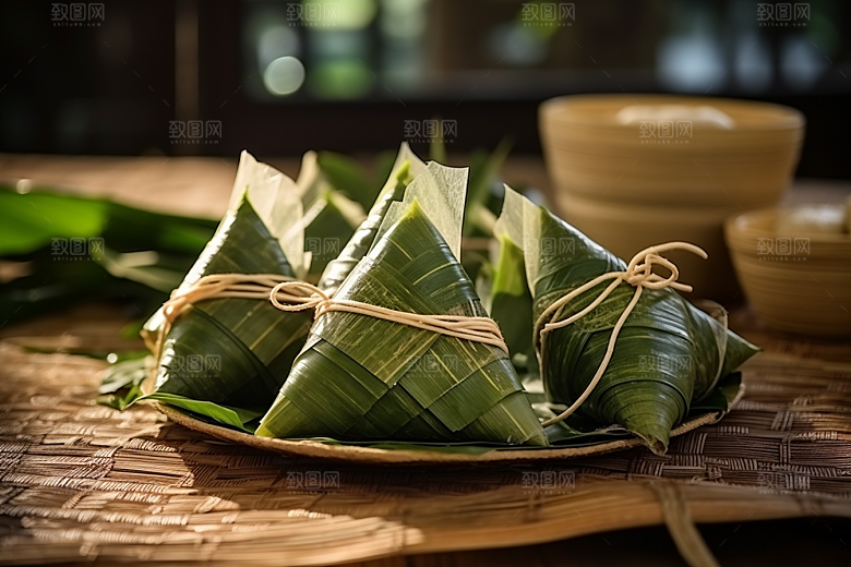 粽子节日节气自然摄影图