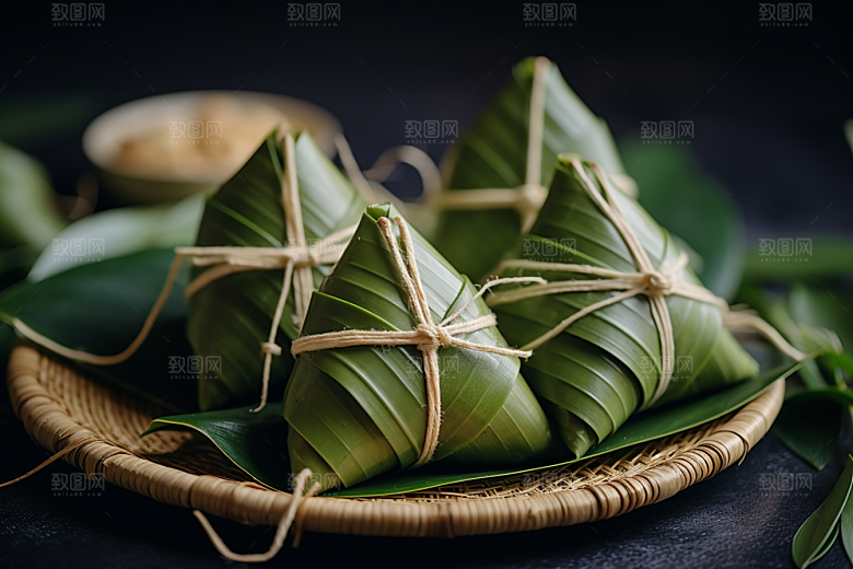 粽子节日节气自然摄影图