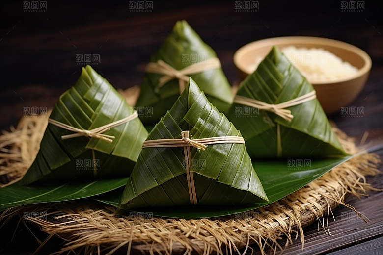 粽子自然高清摄影图