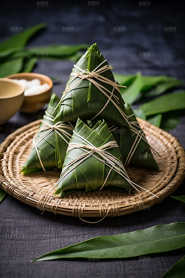 粽子自然高清摄影图