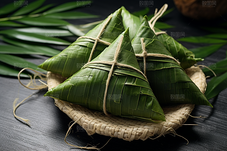 粽子端午节自然摄影图