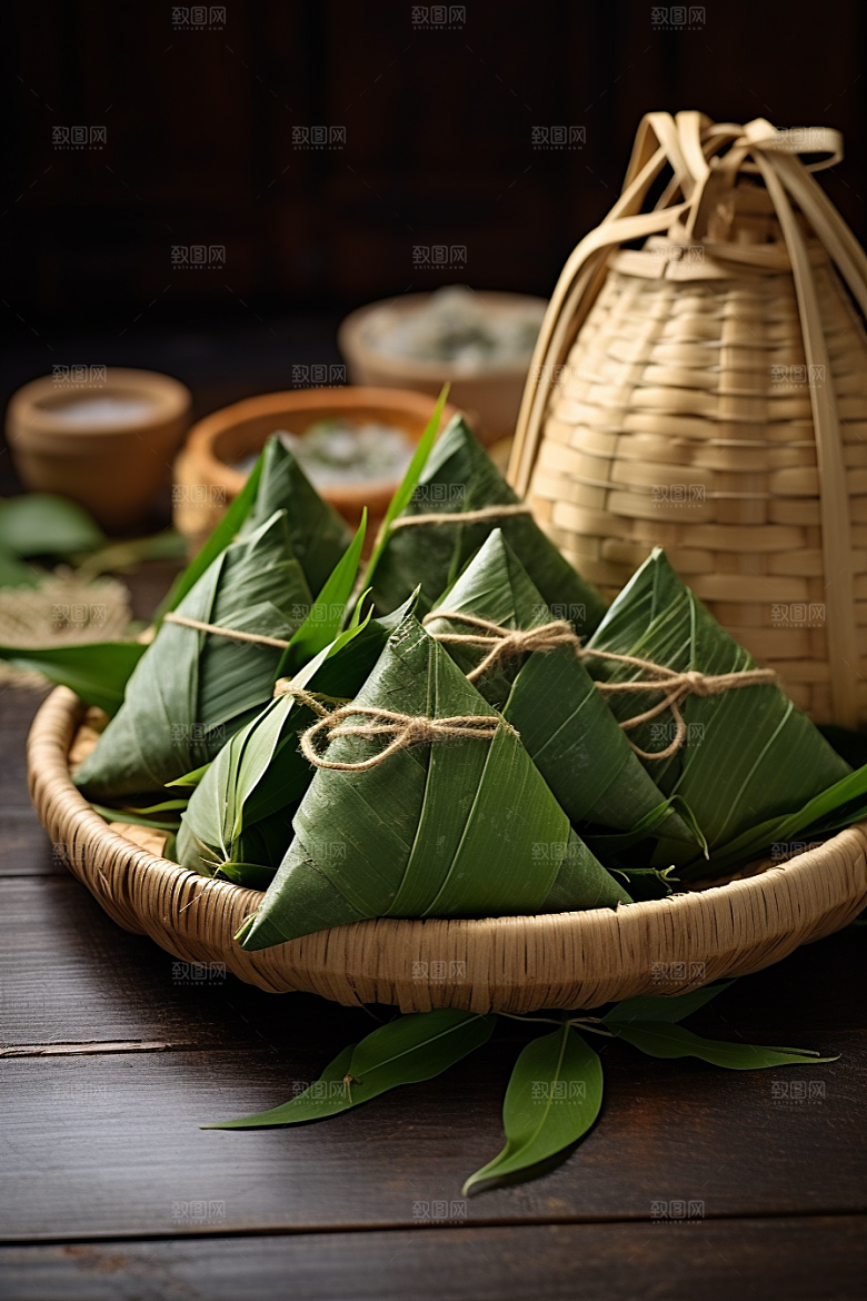 粽子高清自然摄影图