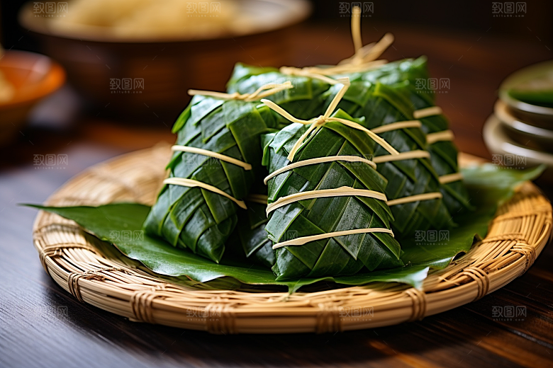 粽子高清美味摄影图