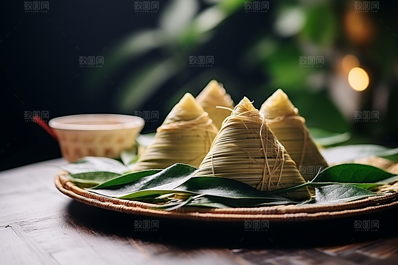 粽子端午节高清摄影图