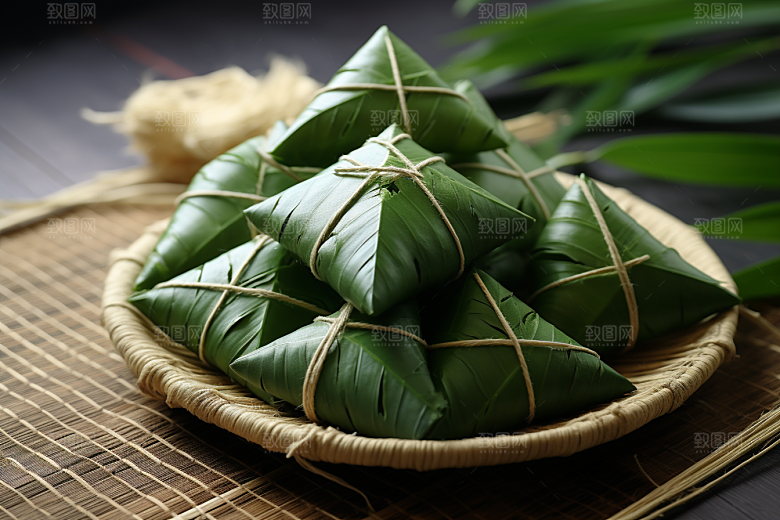 粽子美味节日节气摄影图