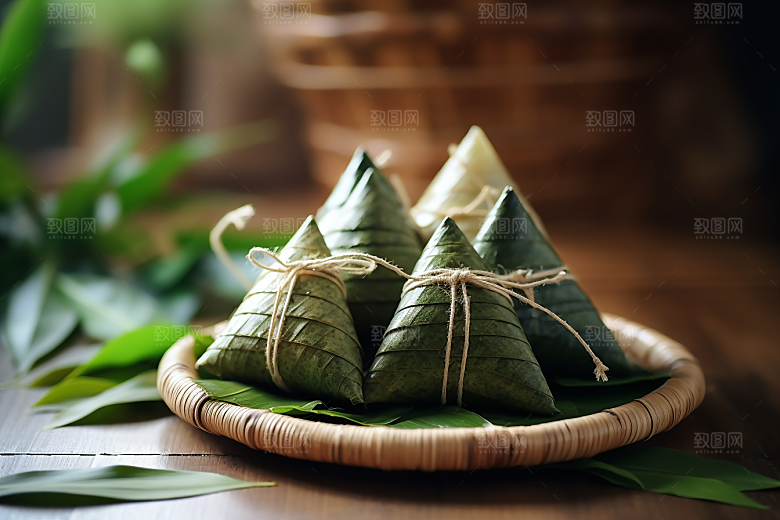 粽子自然端午节摄影图