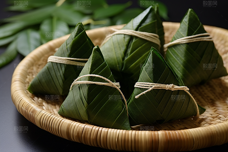 粽子美味高清摄影图