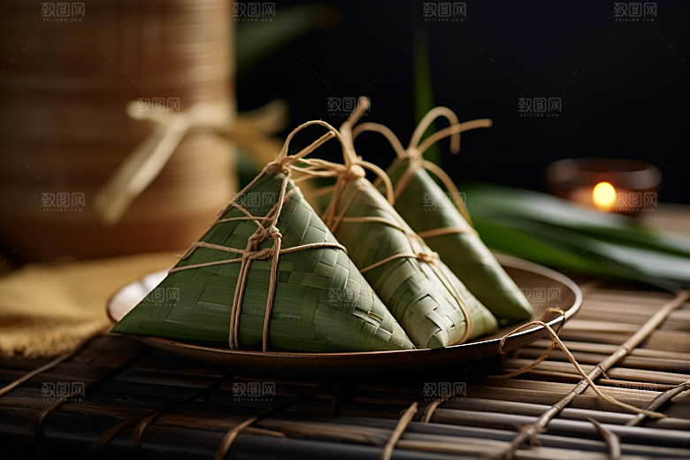 粽子自然高清摄影图