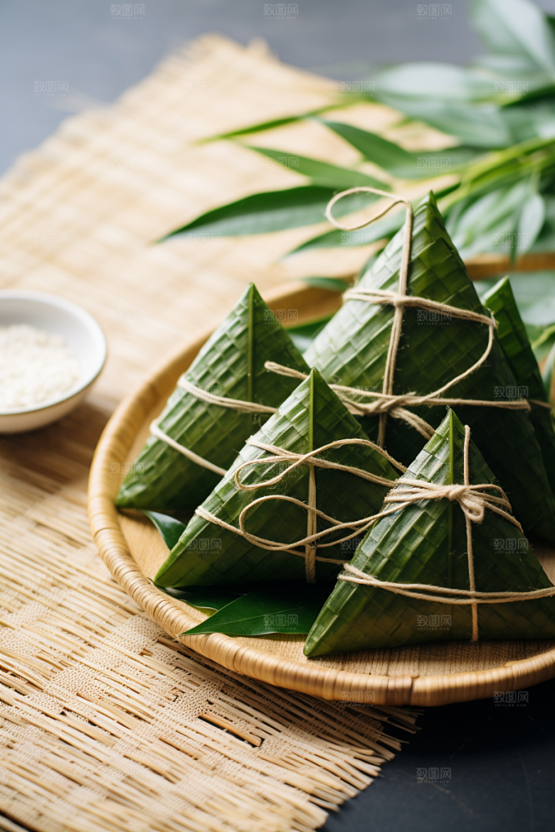粽子美味节日节气摄影图