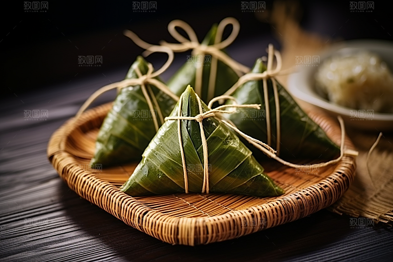 粽子端午节高清摄影图
