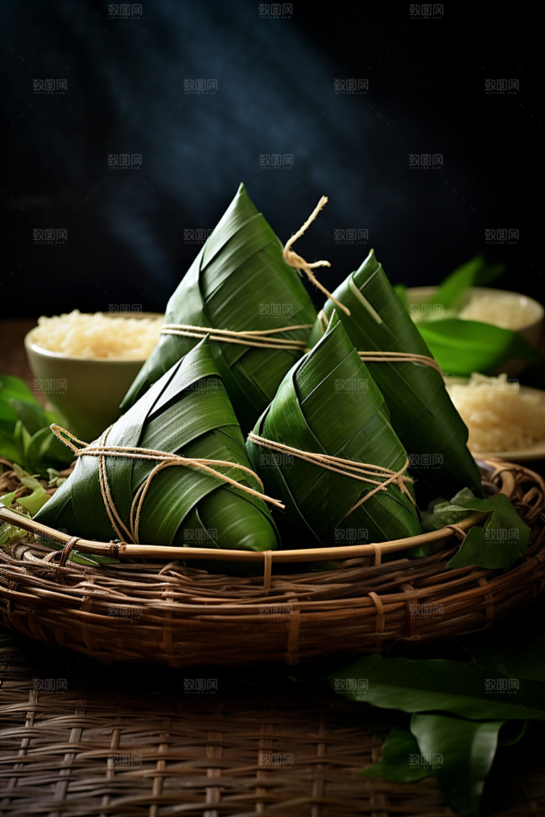 粽子自然节日节气摄影图