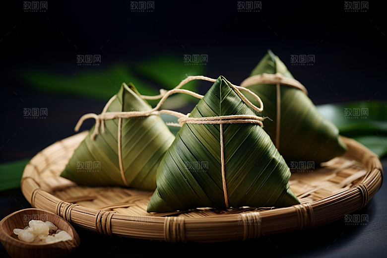 粽子节日节气自然摄影图