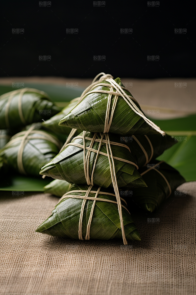 粽子高清小吃摄影图