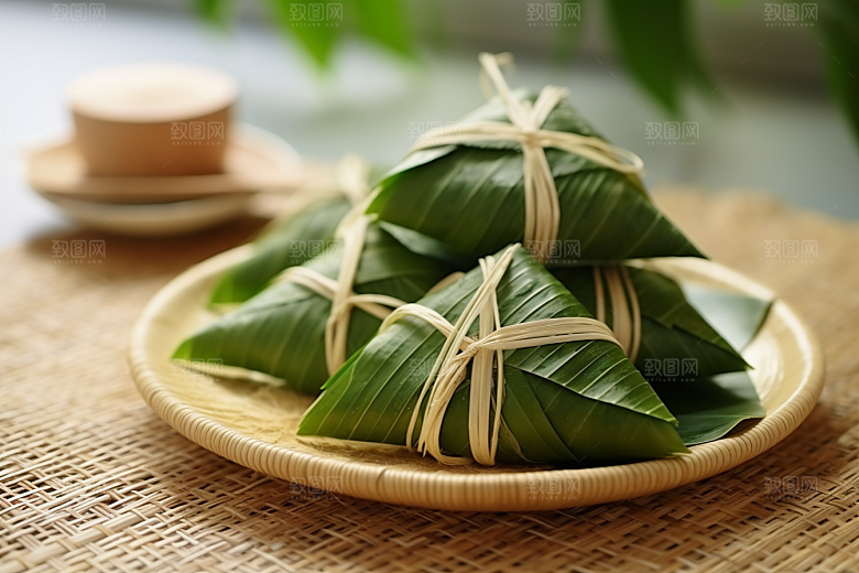 粽子端午节自然摄影图