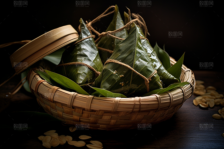 粽子节日节气自然摄影图